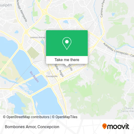 Bombones Amor map