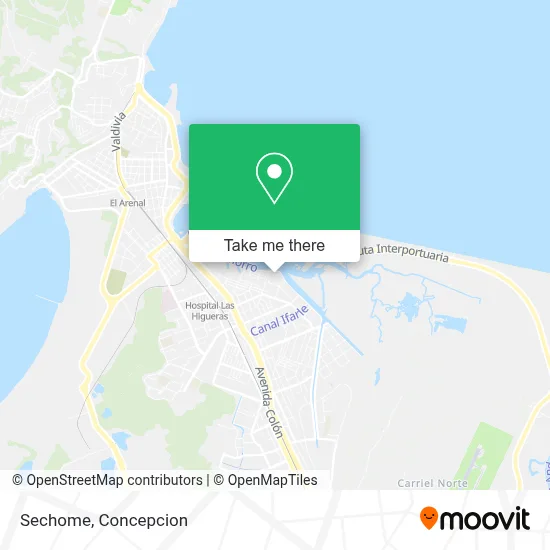 Sechome map