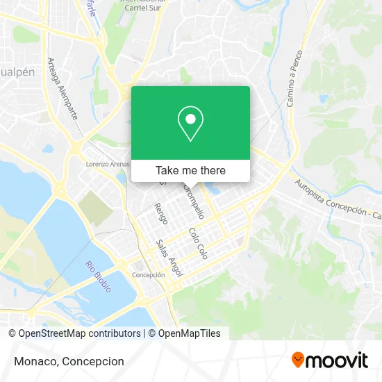 Monaco map