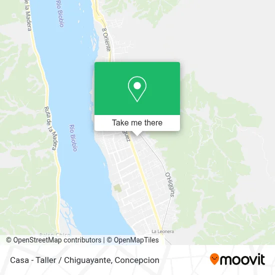 Casa - Taller / Chiguayante map