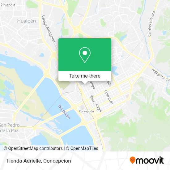 Tienda Adrielle map