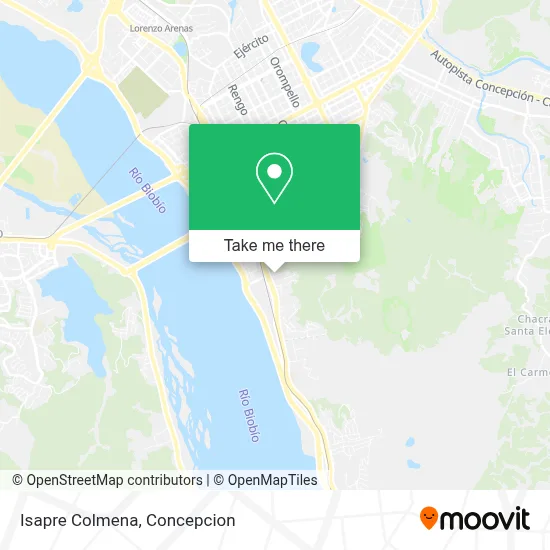 Isapre Colmena map