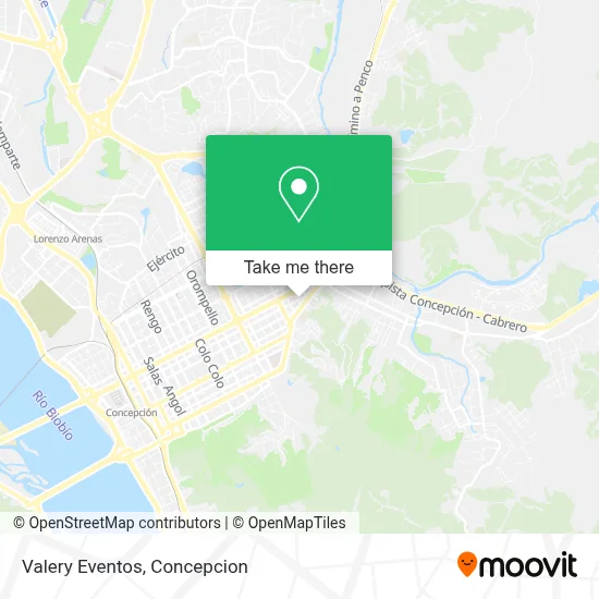 Valery Eventos map