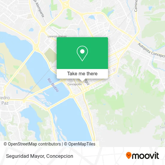 Seguridad Mayor map