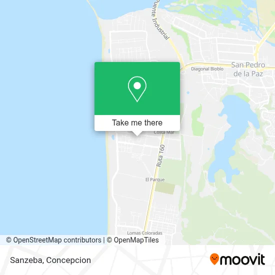Sanzeba map