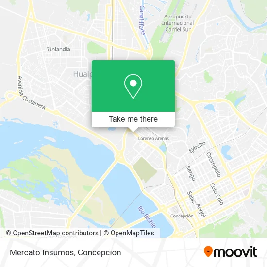 Mercato Insumos map