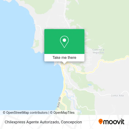 Chilexpress Agente Autorizado map