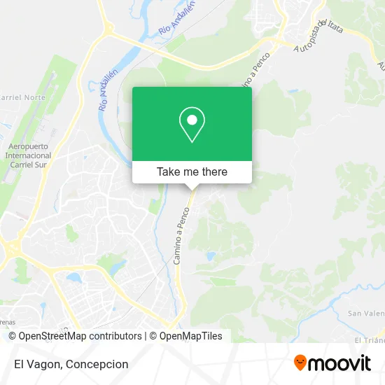 El Vagon map