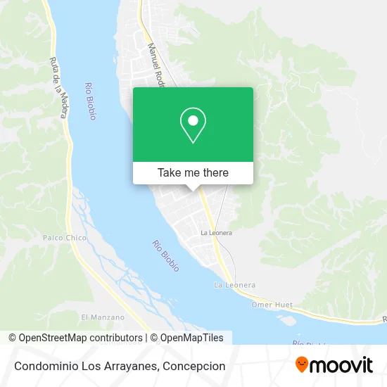Condominio Los Arrayanes map