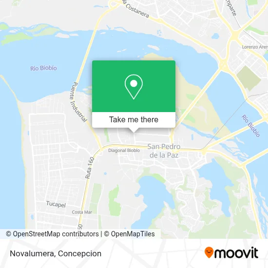 Novalumera map