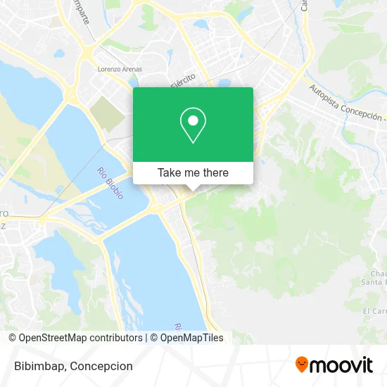 Bibimbap map
