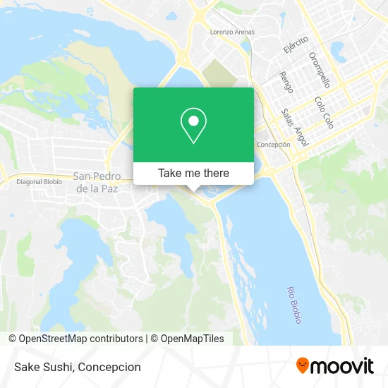 Sake Sushi map