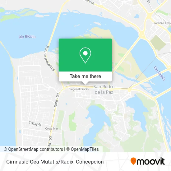 Gimnasio Gea Mutatis/Radix map