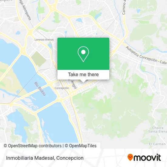 Inmobiliaria Madesal map