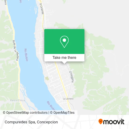 Compuredes Spa map