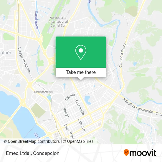 Emec Ltda. map
