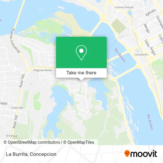 La Burrita map