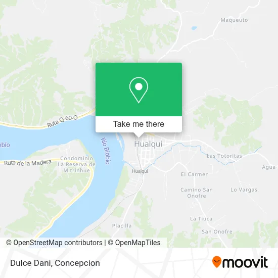 Dulce Dani map