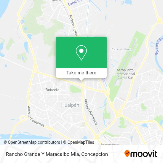 Rancho Grande Y Maracaibo Mia map
