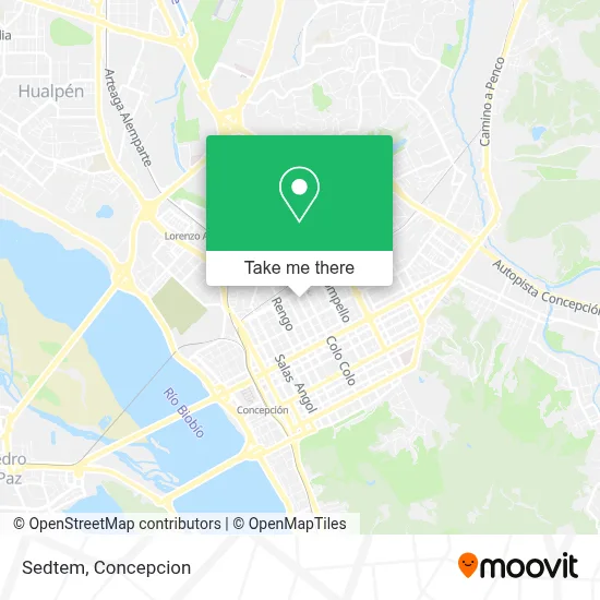 Sedtem map