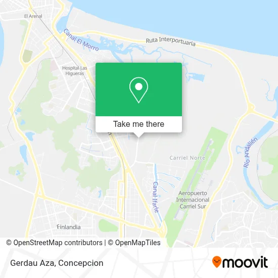 Gerdau Aza map
