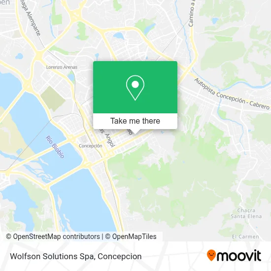 Wolfson Solutions Spa map