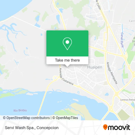 Servi Wash Spa. map