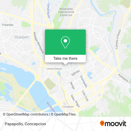 Papapollo map