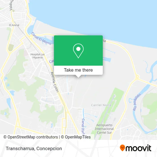 Transcharrua map