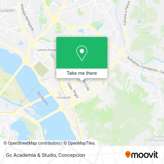 Gc Academia & Studio map