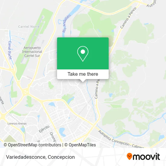 Variedadesconce map
