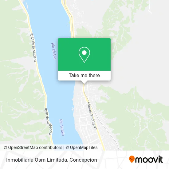 Inmobiliaria Osm Limitada map