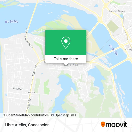 Libre Atelier map