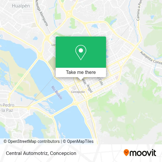 Central Automotriz map