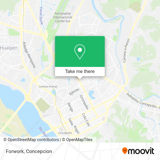 Forwork map