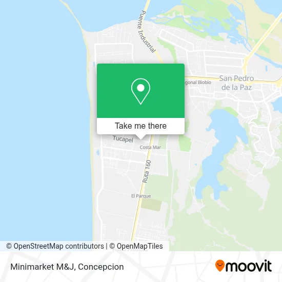 Minimarket M&J map