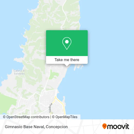 Gimnasio Base Naval map