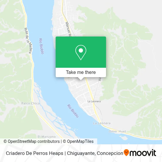 Criadero De Perros Heaps | Chiguayante map