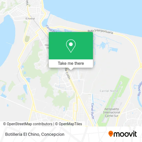 Botillería El Chino map