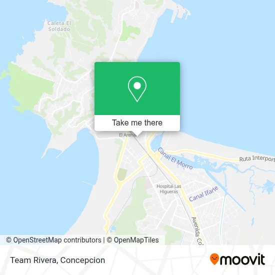 Team Rivera map