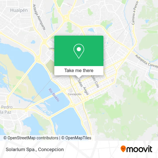 Solarlum Spa. map