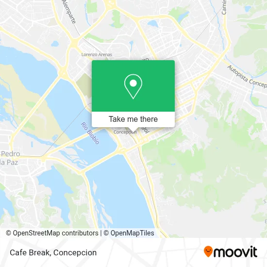 Cafe Break map