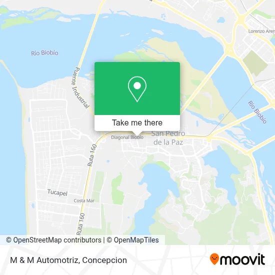 M & M Automotriz map