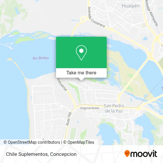Chile Suplementos map