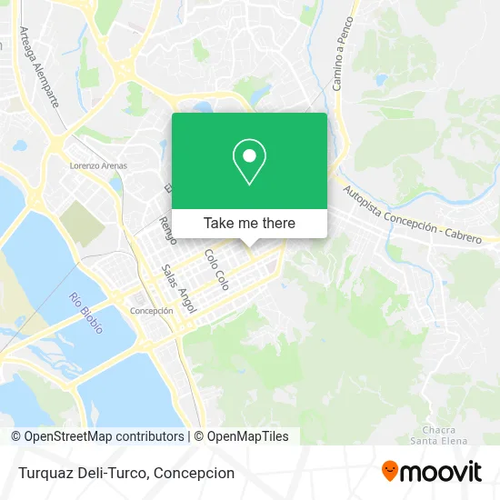 Turquaz Deli-Turco map