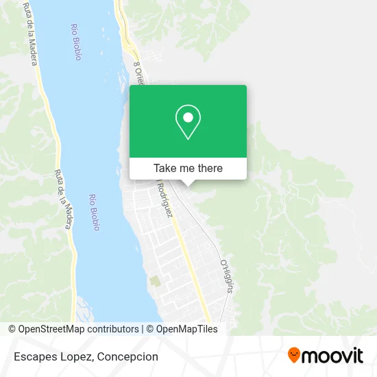 Escapes Lopez map