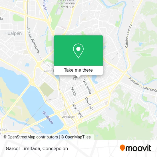 Garcor Limitada map