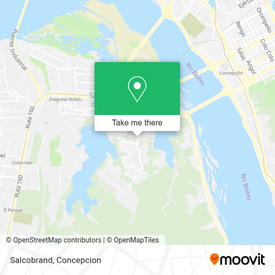 Salcobrand map
