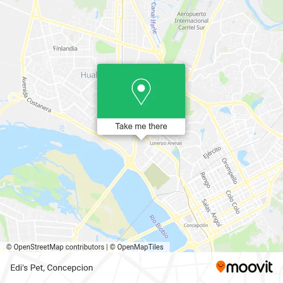 Edi's Pet map