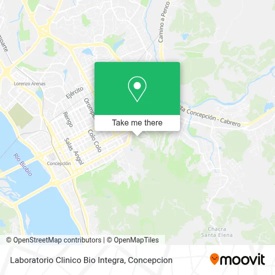 Laboratorio Clinico Bio Integra map